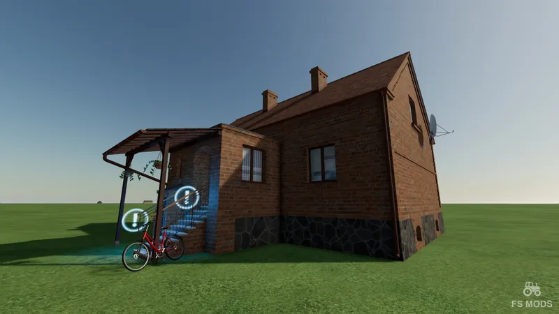 Кирпичный фермерский дом v 1.0