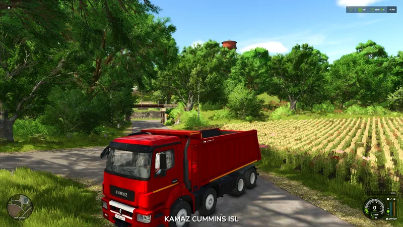 Грузовик Kamaz 65801 v1.0