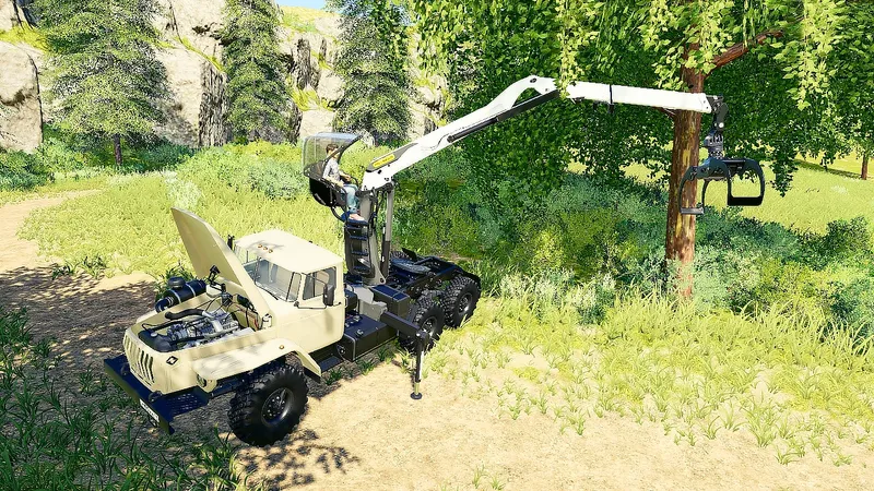 Краны Урал 44202 P & T Manipulator v 2.0