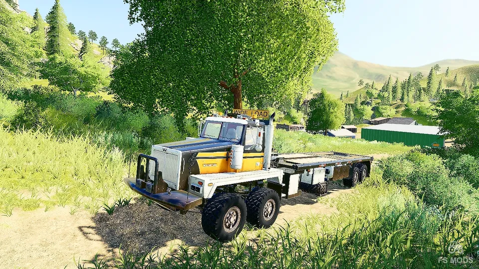Грузовик Western Star Twin Steer Truck v 1.1
