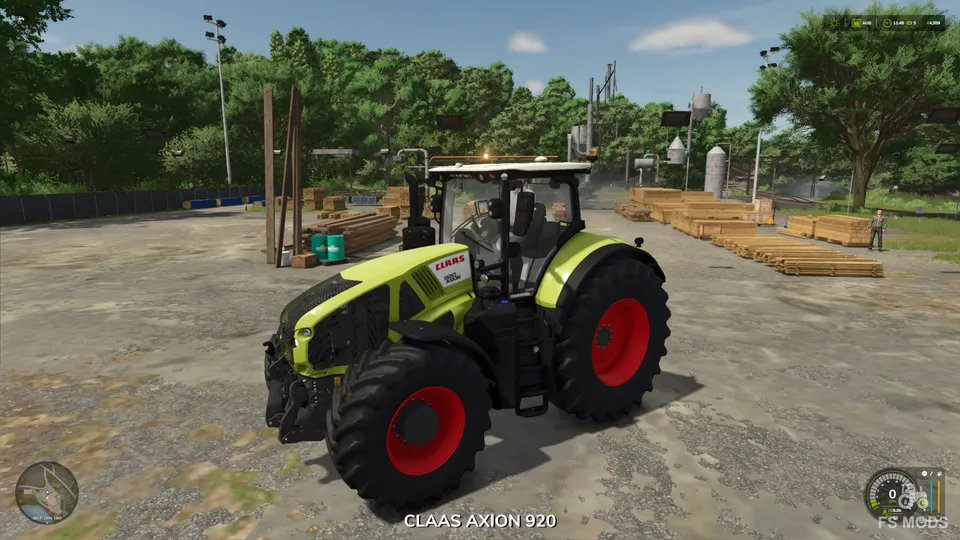 Трактор CLAAS AXION 960-930 TERRA TRAC V1.0