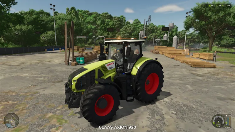 Трактор CLAAS AXION 960-930 TERRA TRAC V1.0