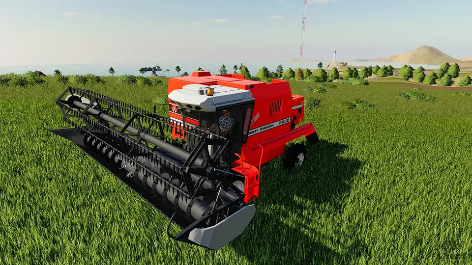 Комбайн Massey Ferguson 5650 v 1.0
