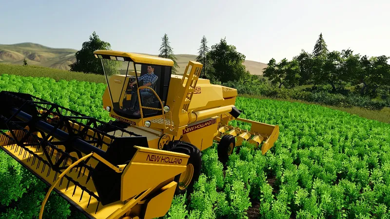 Комбайн New Holland 8055 v 1.0