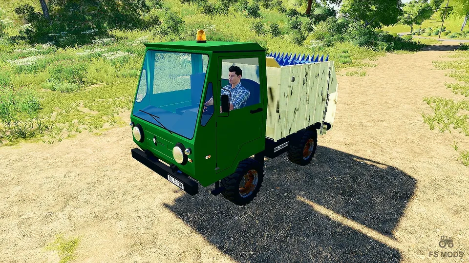 Грузовик-кормосмеситель IFA Multicar Feed Mixer v 1.0