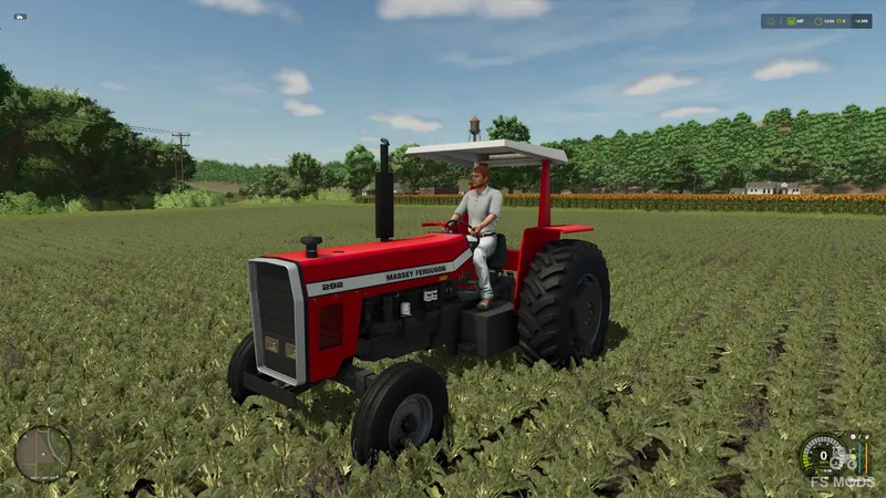 Трактор Massey Ferguson 292 (1986-1996) v1.1