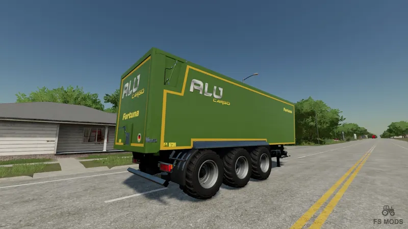 Прицеп Fortuna FTM 300 AluCargo / 9.0 v 1.0