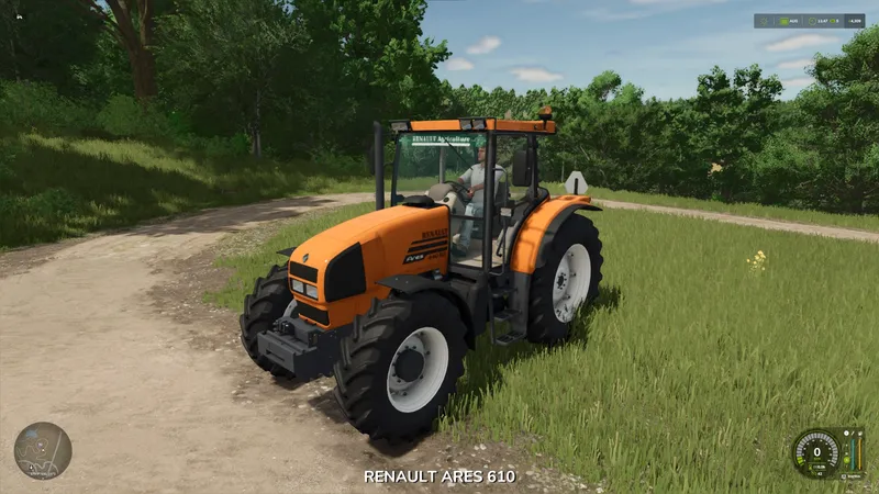 Трактор Renault Ares 600 v2.0.0.1