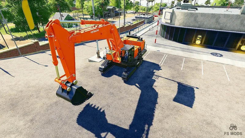 Экскаватор Hitachi EX 1200 v 1.0