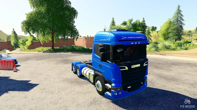 Грузовик Lizard Farmline 6×4 v 1.0