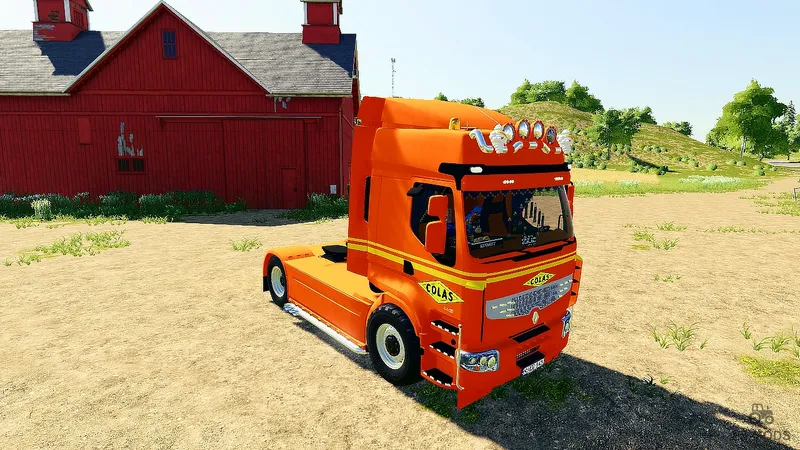 Грузовик Renault Premium Colas Edition v 1.5