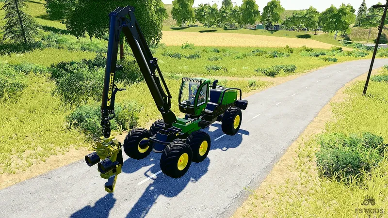 Колёсный харвестер John Deere 1470G v 1.0
