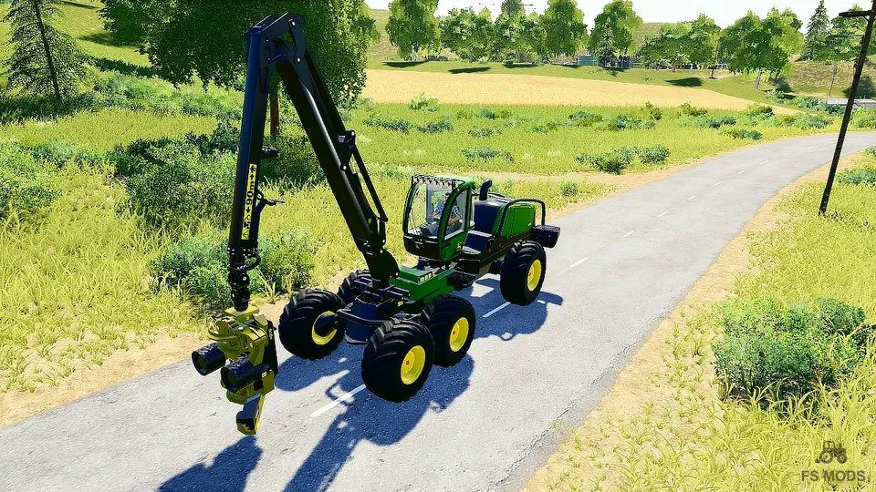 Колёсный харвестер John Deere 1470G v 1.0
