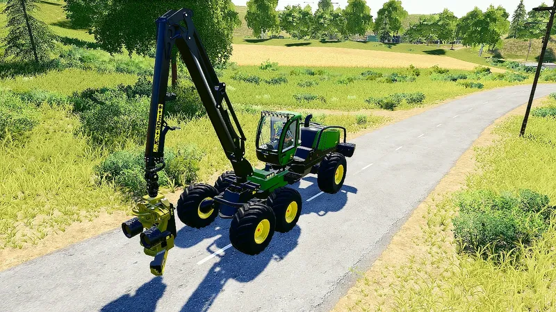 Колёсный харвестер John Deere 1470G v 1.0