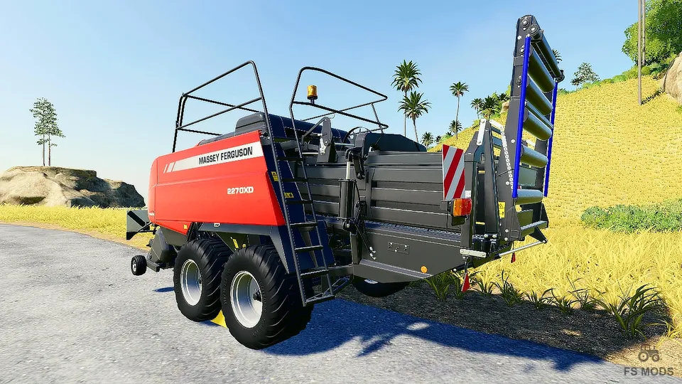 Пресс-подборщик Massey Ferguson 2270 XD 100 meters v 1.0