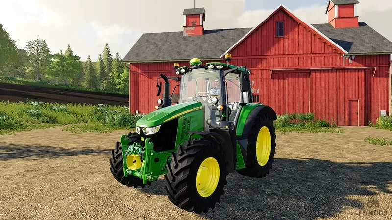 Трактор John Deere 6M Series v 1.0