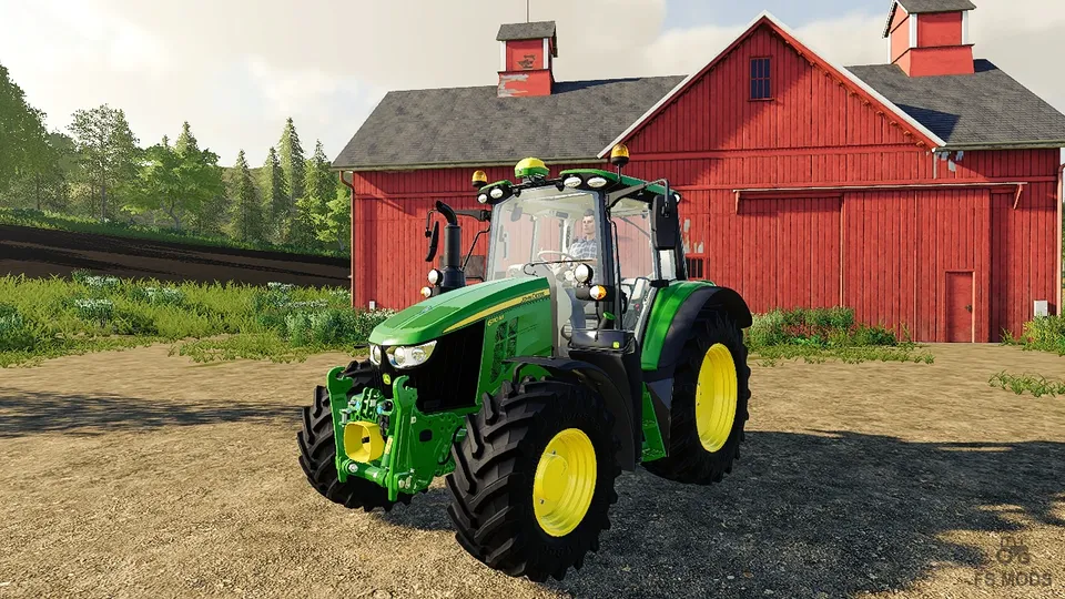 Трактор John Deere 6M Series v 1.0