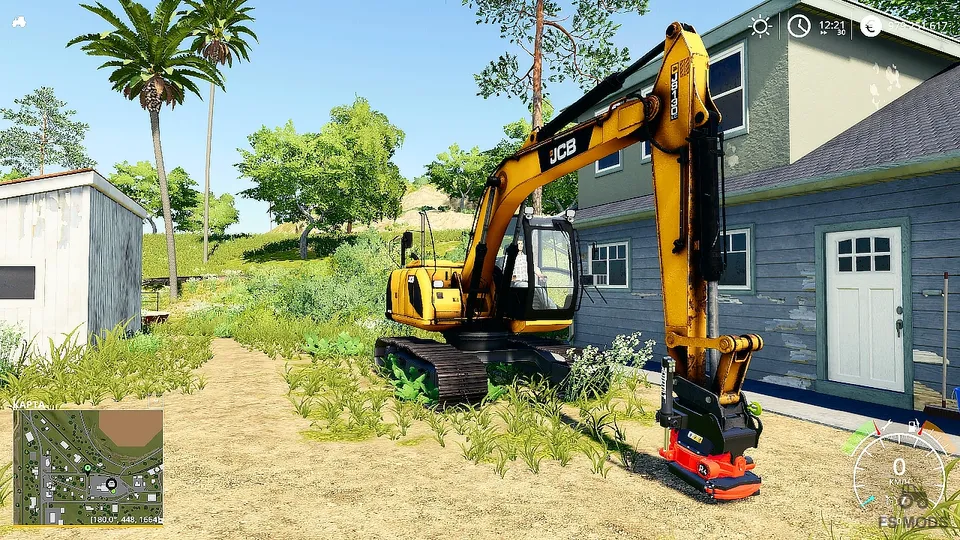 Экскаватор JCB JS 130 LC с поворотным механизмом