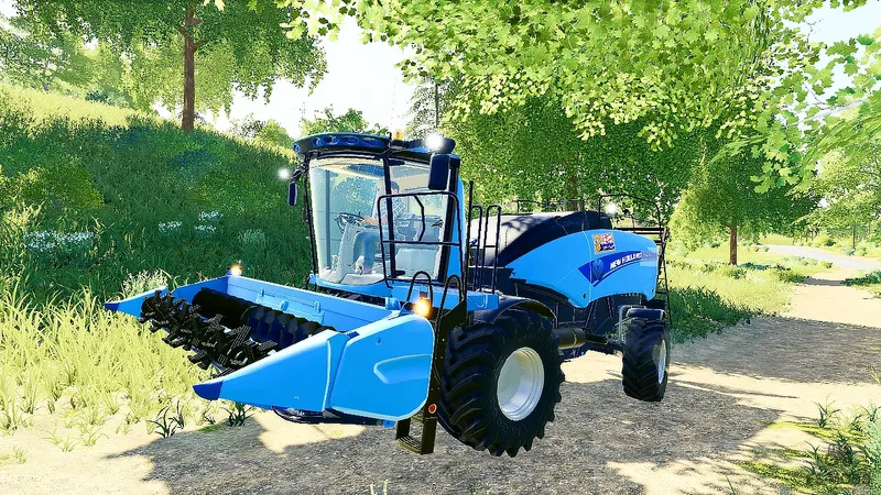 Пресс-подборщик сахарного тростника New Holland v 2.0