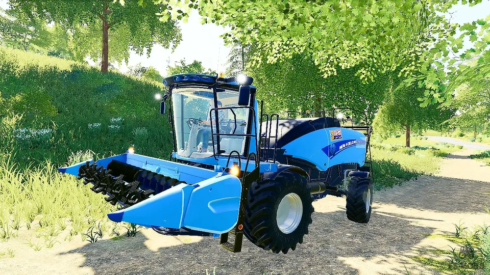 Пресс-подборщик сахарного тростника New Holland v 2.0