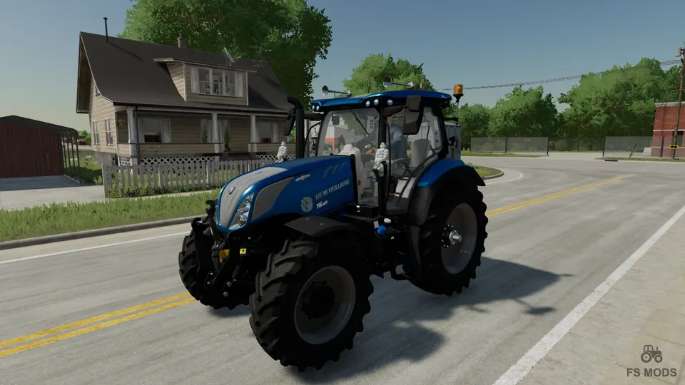 Трактор New Holland T6 Series Blue Power v 1.0