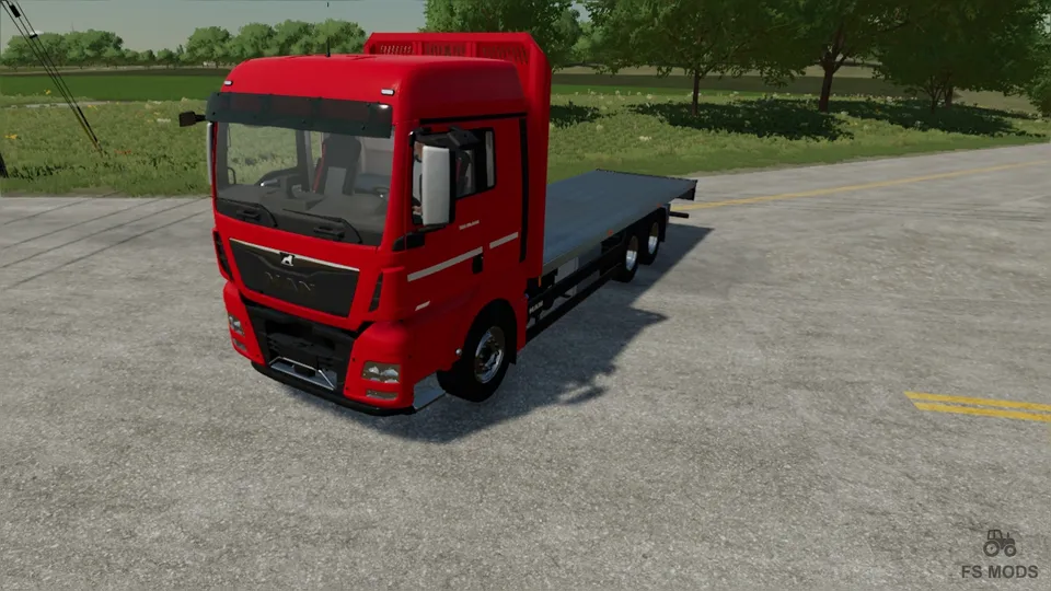 Грузовик MAN TGX 26.640 Platform v 1.0.0.1