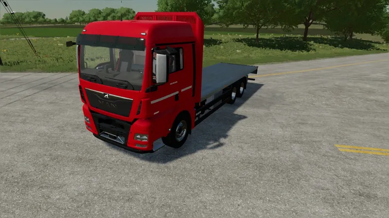 Грузовик MAN TGX 26.640 Platform v 1.0.0.1