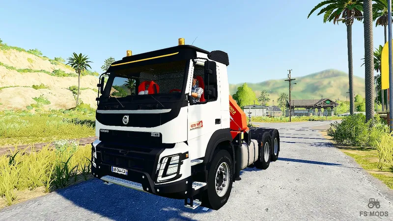 Грузовик Volvo FMX 6×4 v 1.1