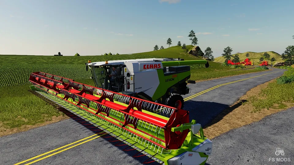Комбайн Claas Lexion 2080 v 1.0