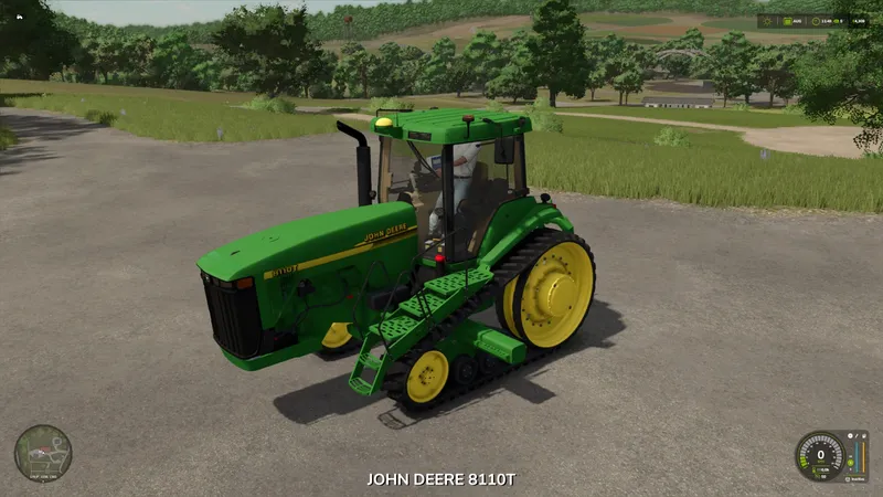 Трактор John Deere 8410T + Saddle Tanks V1.0