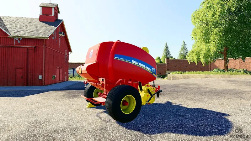 Пресс-подборщик New Holland Roll Belt 460 v 1.0.0.1