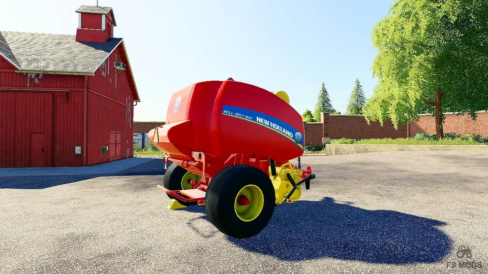 Пресс-подборщик New Holland Roll Belt 460 v 1.0.0.1