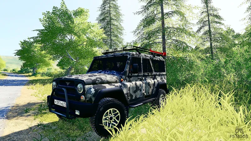 Автомобиль УАЗ Bars v 1.0