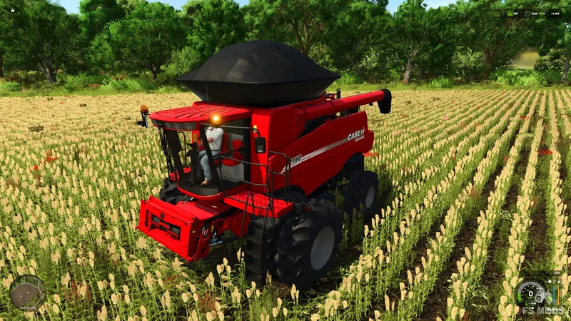 Зерноуборочный комбайн Case IH 7150 SA V1.0
