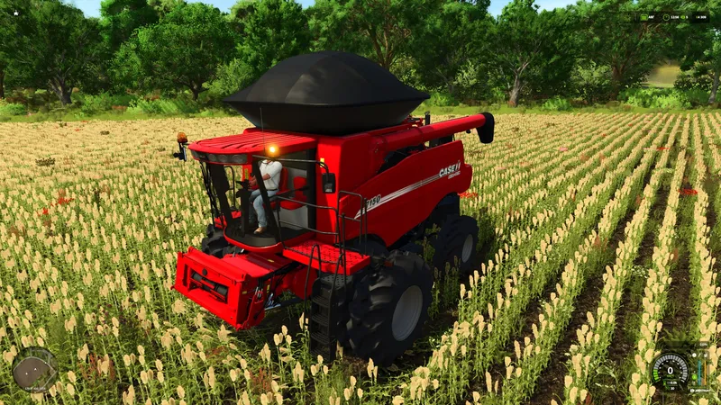 Зерноуборочный комбайн Case IH 7150 SA V1.0