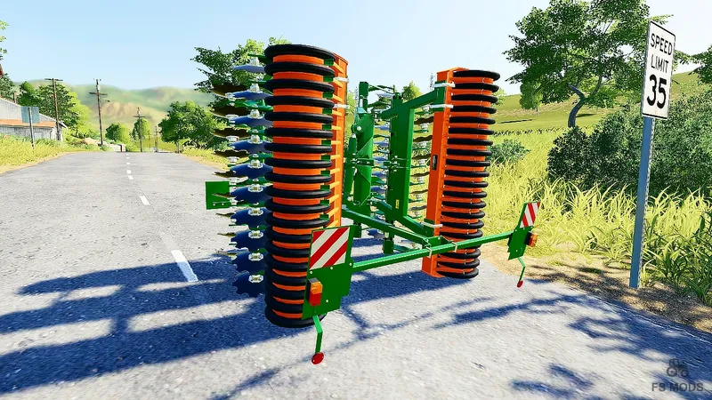 Дисковая борона Amazone Catros 5002 v 1.0