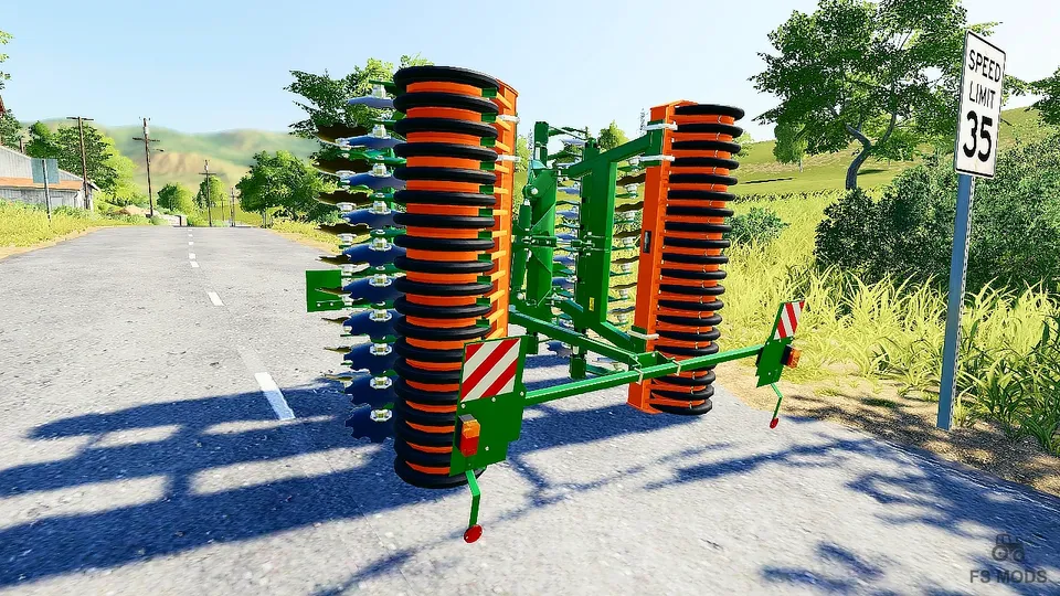 Дисковая борона Amazone Catros 5002 v 1.0