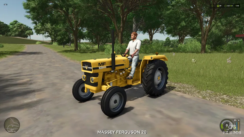 Трактор Massey Ferguson 20 Series Industrial v1.0