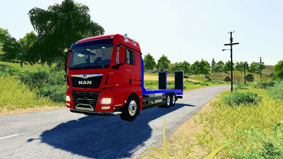 Грузовик MAN TGX Transporter v 1.0