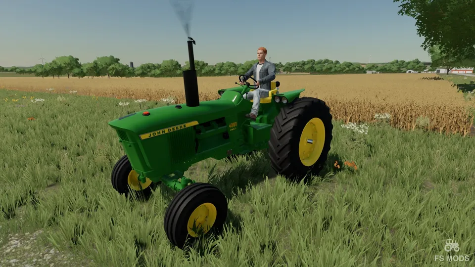 Трактор John Deere 4000 Series v 1.0
