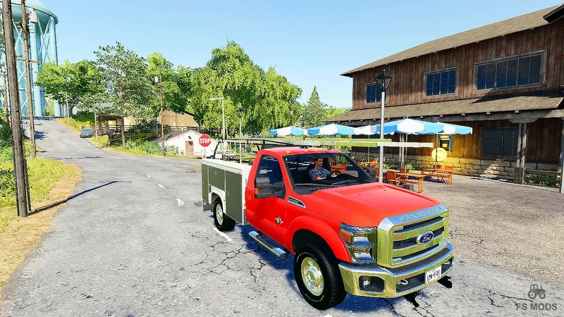 Автомобиль Ford F350 Service Truck v 1.0