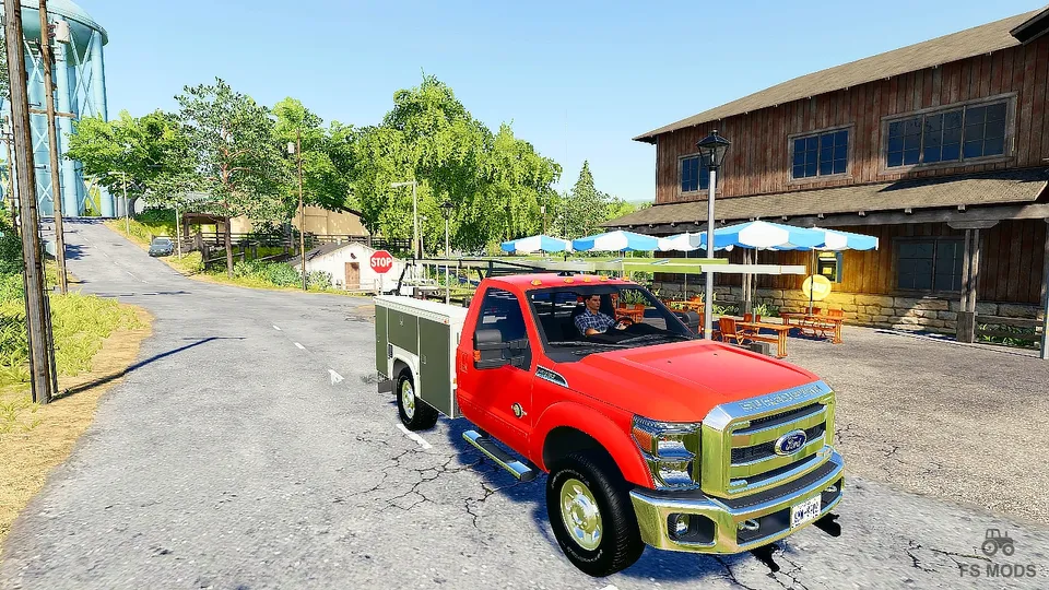 Автомобиль Ford F350 Service Truck v 1.0