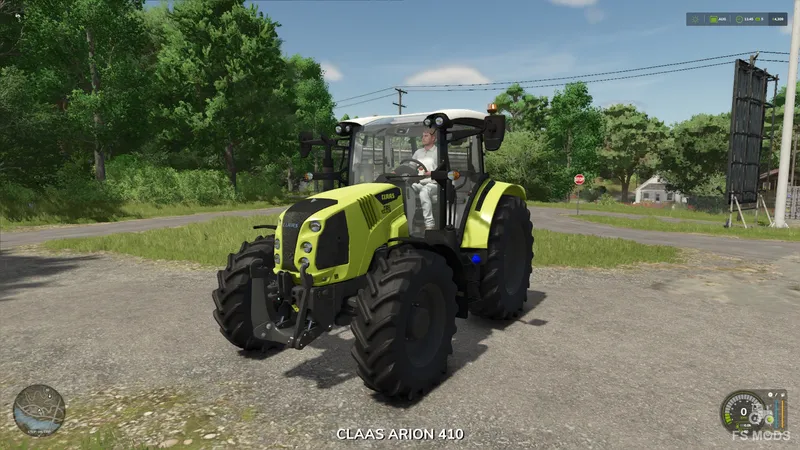 Трактор Claas Arion 400 v1.0