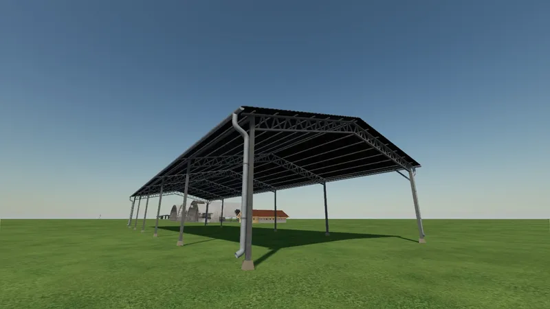 Сарай размером 44 x 16 метров v 1.0
