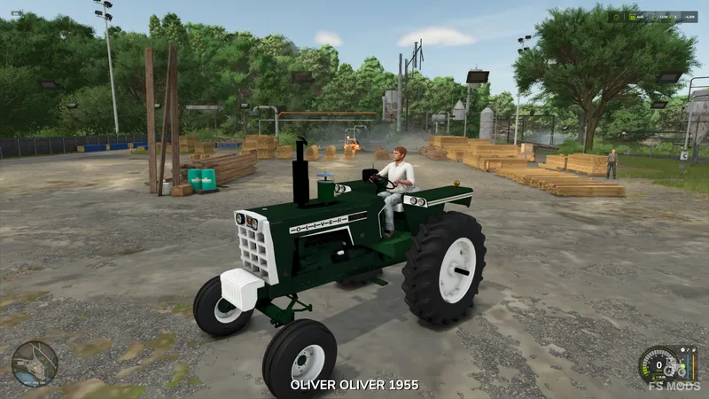 Трактор Oliver 1955 FS25 v1.0
