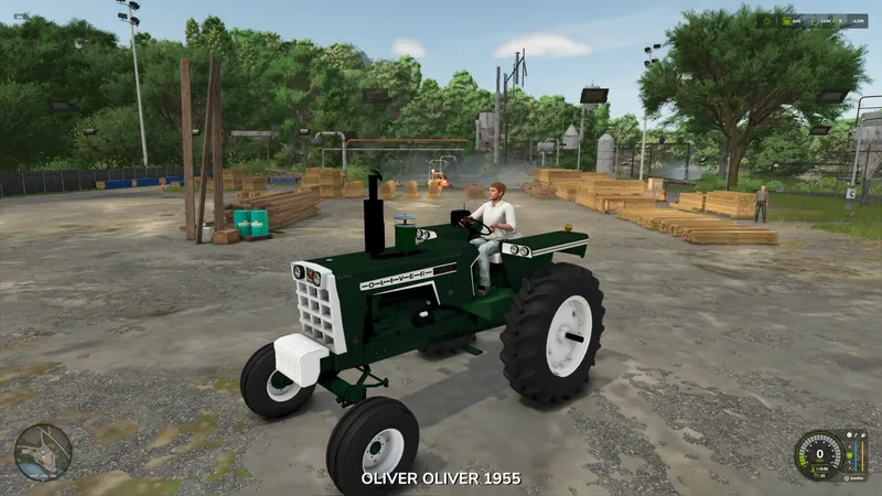 Трактор Oliver 1955 FS25 v1.0