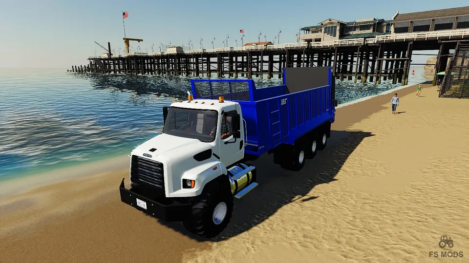 Грузовик Freightliner 108SD Manure Spreader Truck v 1.0