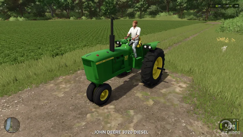 Трактор John Deere New Generation Row Crops v1.0