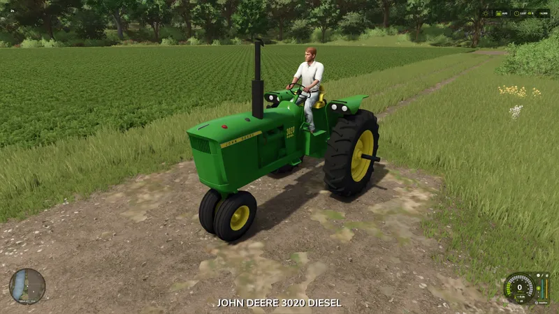 Трактор John Deere New Generation Row Crops v1.0