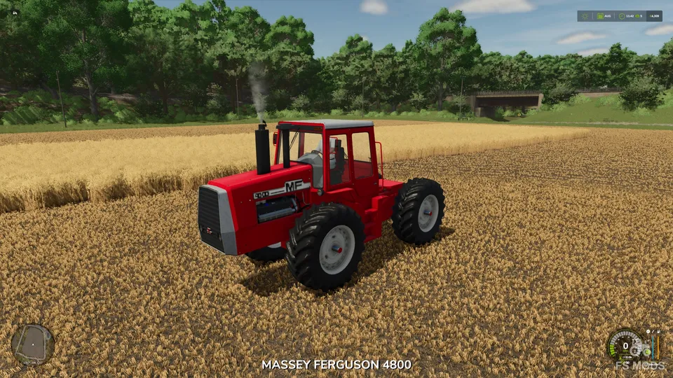Трактор Massey Ferguson 4000 Series V1.0
